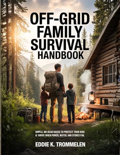 OFF-GRID FAMILY SURVIVAL HANDBOOK: Simple, No-Gear Hacks to Protect Your Kids & Thrive When Power, Water, and Stores Fail