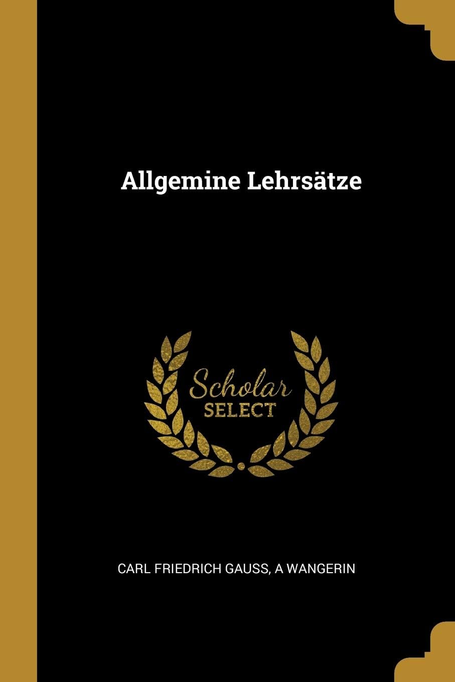 Allgemine Lehrsätze