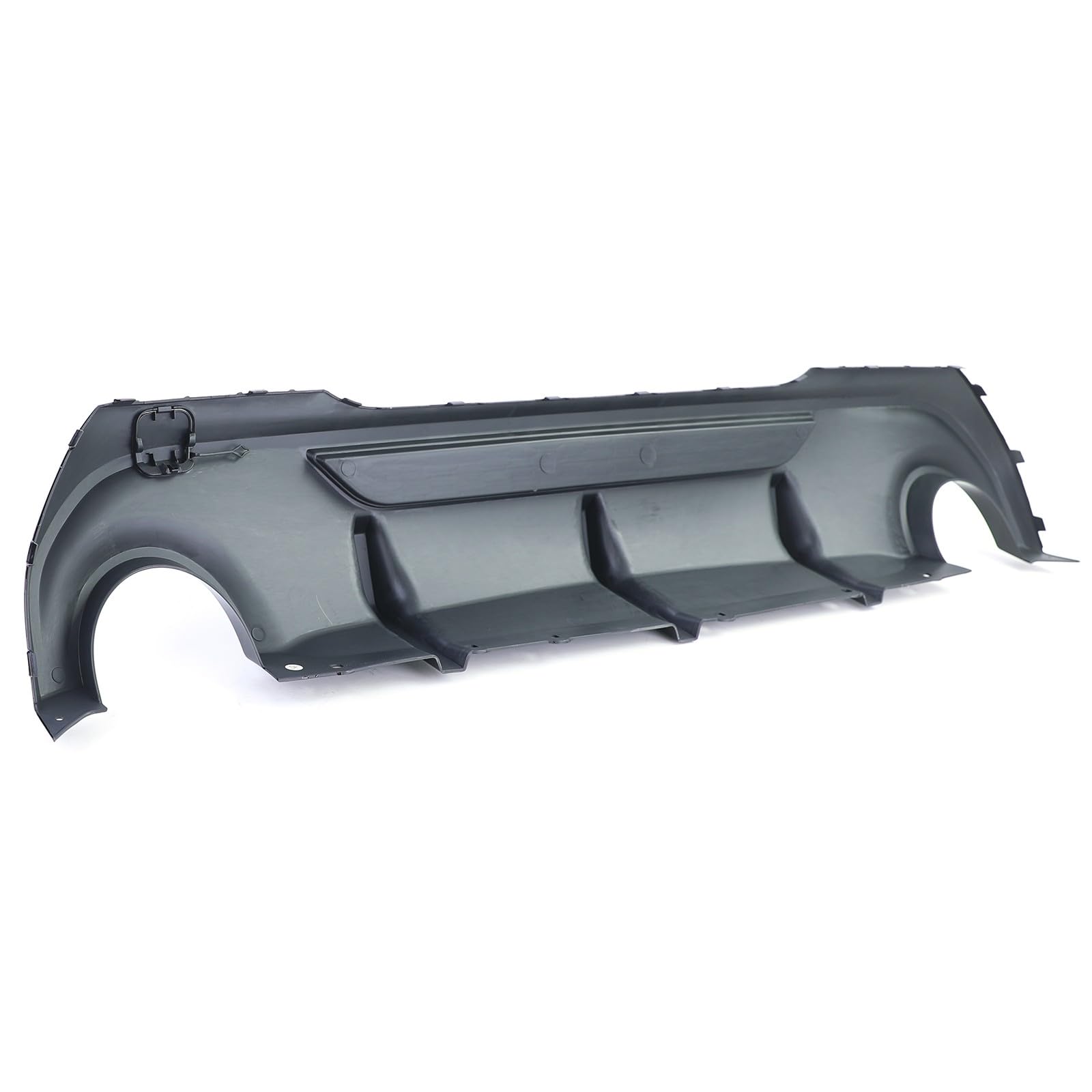 europetuning - DIFFUSEUR Sport Noir Brillant Double Sorties Compatible BMW Serie 1 F40 118d 120d 128ti (05921)