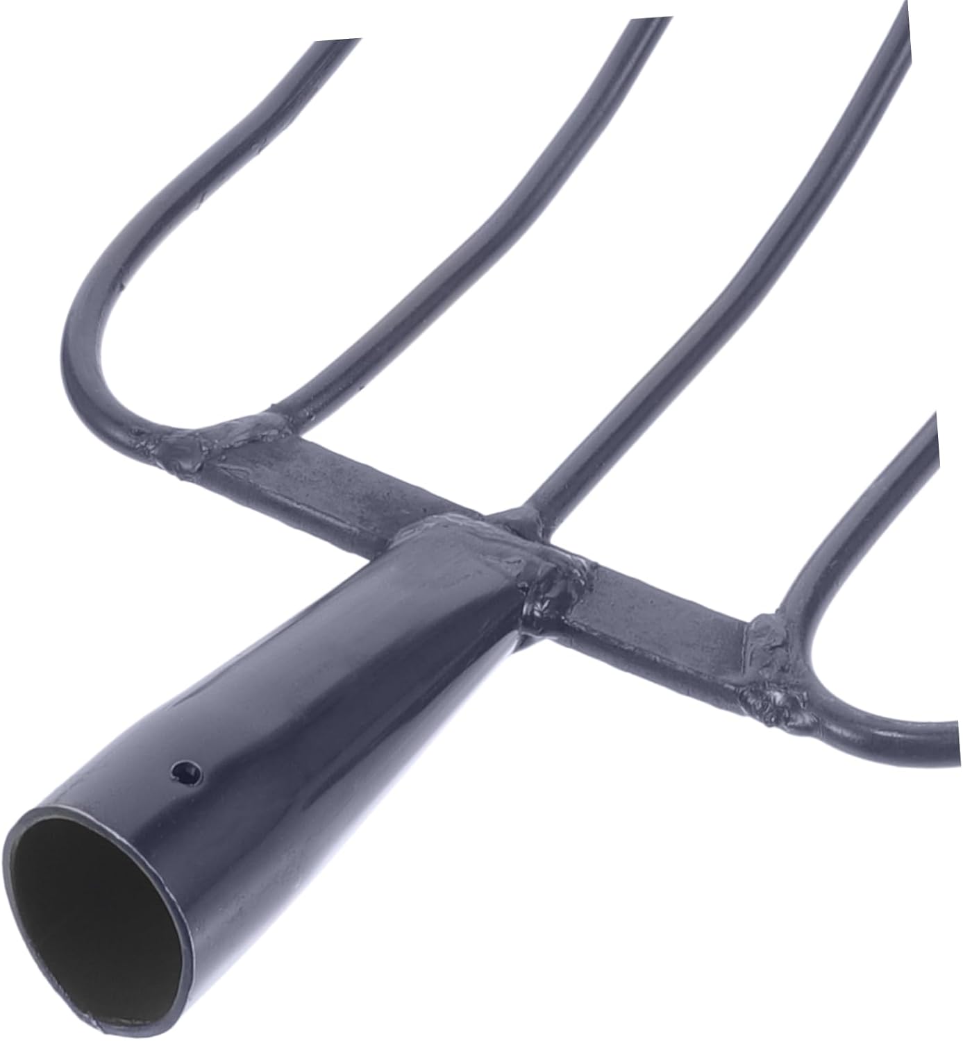 Iron Manure Fork Farming Tool for Efficient and Lawn Maintenance Multi-Functional Pitch-Fork for Agricultural Use