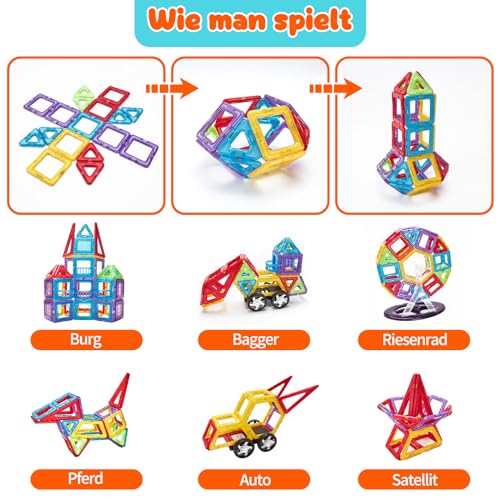 Magnetspiele Bienen Lernspiel - Pädagogisches Spielzeug Für Kinder Ab 3 Jahren