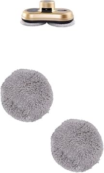 Vacuum Cleaner Accessories Window Cleaning Weeper Sweeping Cloth Vacuum Cleaner Spare Parts,Compatible for Hobot 168 188 Mop Pro2pc