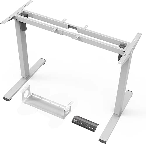 Standing Desk Frame with 330lbs Powerful Dual Motor, Electric Adjustable
