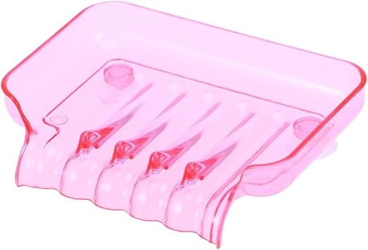 Suction Cup soap Dish soap Dish for Shower for Bathroom Suction soap Box Colorful Storage Box