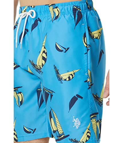U.S. POLO ASSN. Sailboat 1 Swim Shorts Blue Fin SM3