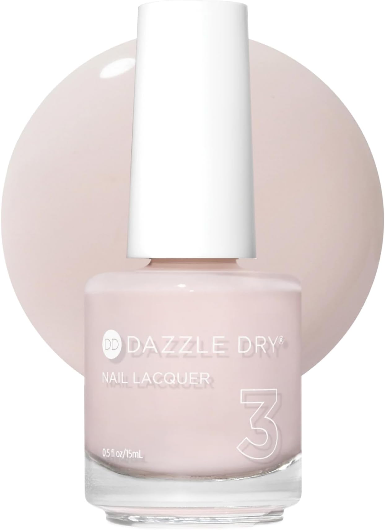 Nail Lacquer (Step 3) - Touch of Love - A semi-sheer pale chalky pink. (0.5 fl oz)
