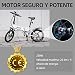 Bicicleta eléctrica ADO A20 250W Mujeres Hombres Bicicleta eléctrica Plegable/Bicicleta eléctrica de...