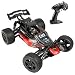 Hosim Radio Remote Control Car High Speed RC Cars 1:16 Scale 4WD 36+ km/h Off Road Buggy Monster Truck, All Terrain Waterproof Electric Drift Toy Trucks for Kids and Adults(Red)