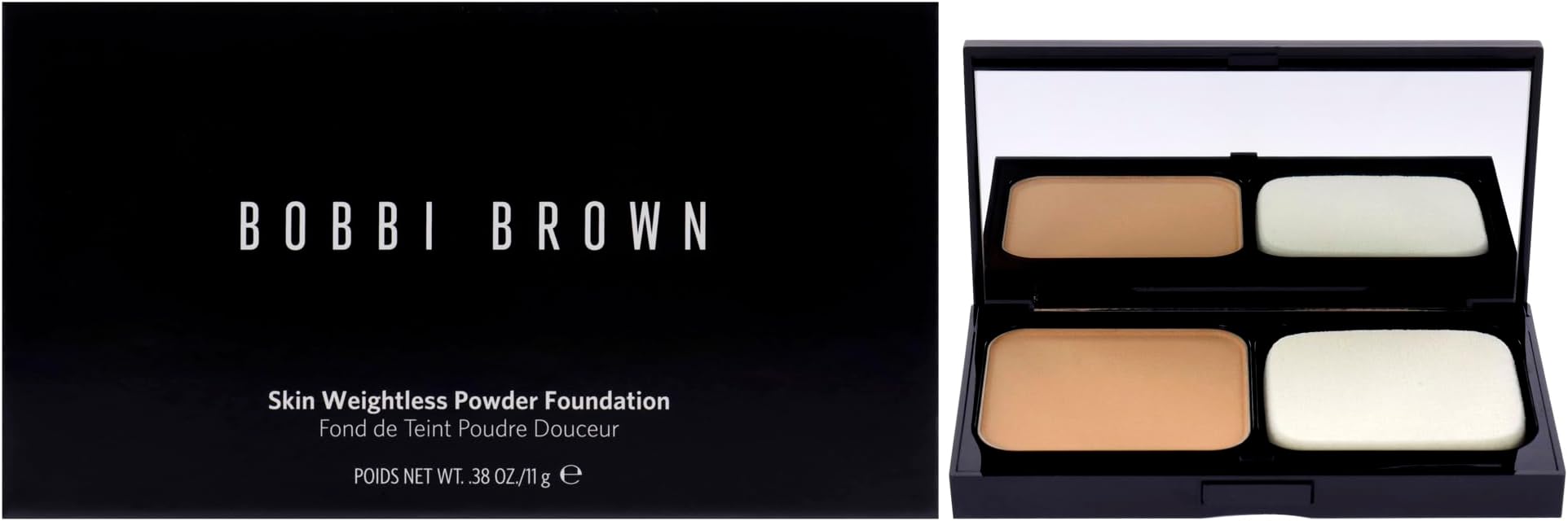 Bobbi Brown Skin Weightless Powder Foundation - W-064 Honey for Women - 0.38 oz Foundation