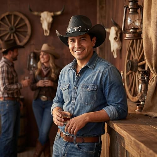 Image of Straw Cowboy Hats for Women and Men