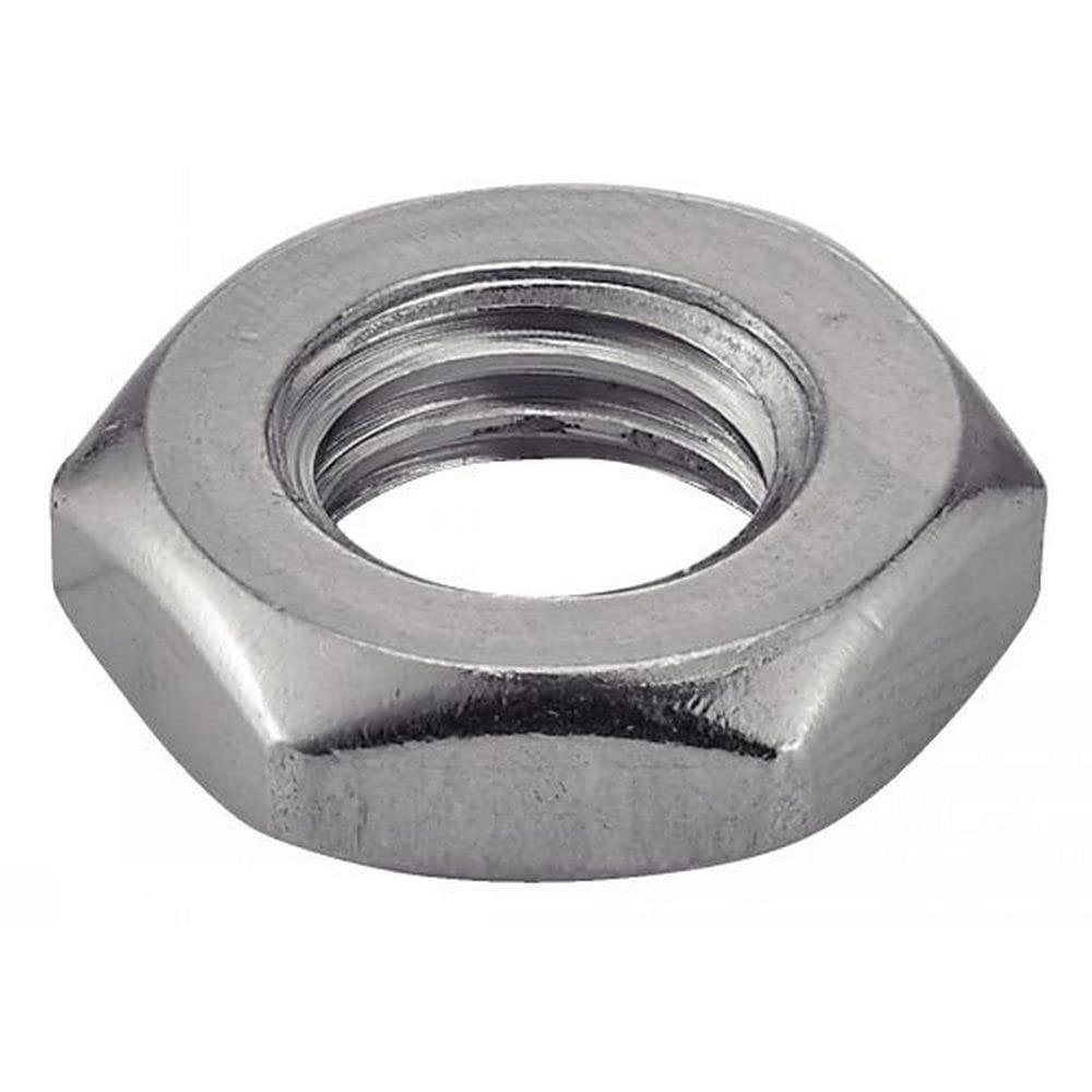 10 tuercas hexagonales de baja forma DIN 439 A2-035 BM 39 hexagonales de acero inoxidable ISO 4035