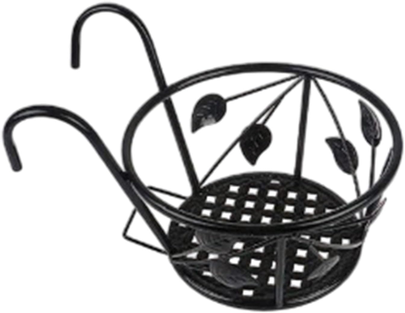 Durable Metal Balcony Railing Bracket - Stylish Flower Pot Holder for Patio Railing, Perfect Household Basket for Outdoor Decor, Ideal for Garden Lovers