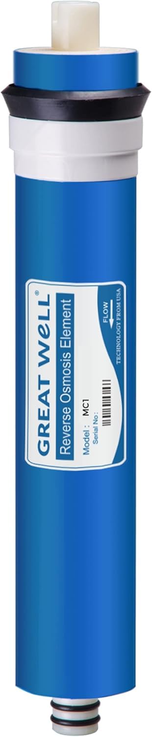 iSpring MC2 Reverse Osmosis Membrane 200 GPD 11.75β X 2'β', Replacement Fits Standard Under Sink RO Drinking Water Filtration System