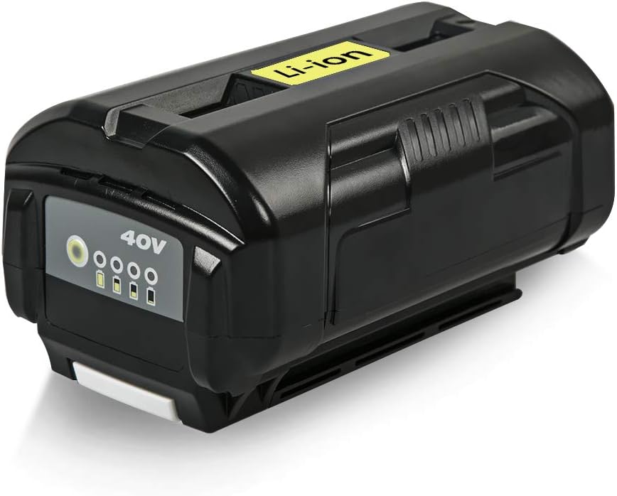 Amityke Replacement Battery for Ryobi 40V Battery 4000mAh OP4040 OP4050A OP40601 Compatible with Ryobi 40-Volt Collection Cordless Power Tools