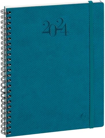 Agenda De Bureau Visuel W Spiralé Swan 15 X 21 Cm Semanier