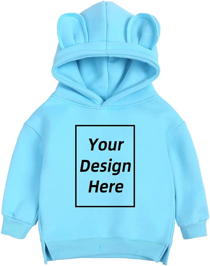 Custom Hoodie Women Kids Boys Girls Custom Sweatshirt Add Your Own