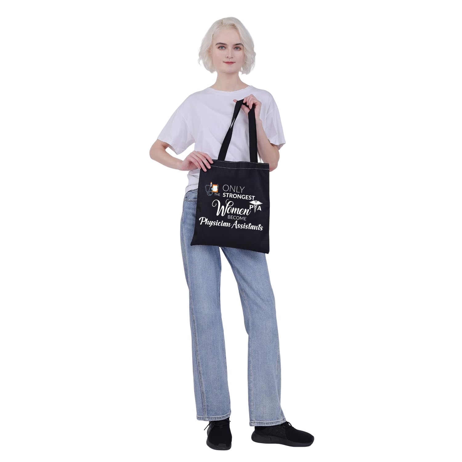 MBMSO Physician Assistant Tote Bag PA Medical Gifts PA Graduation Gifts Only the Strongest Women Become Physician Assistants