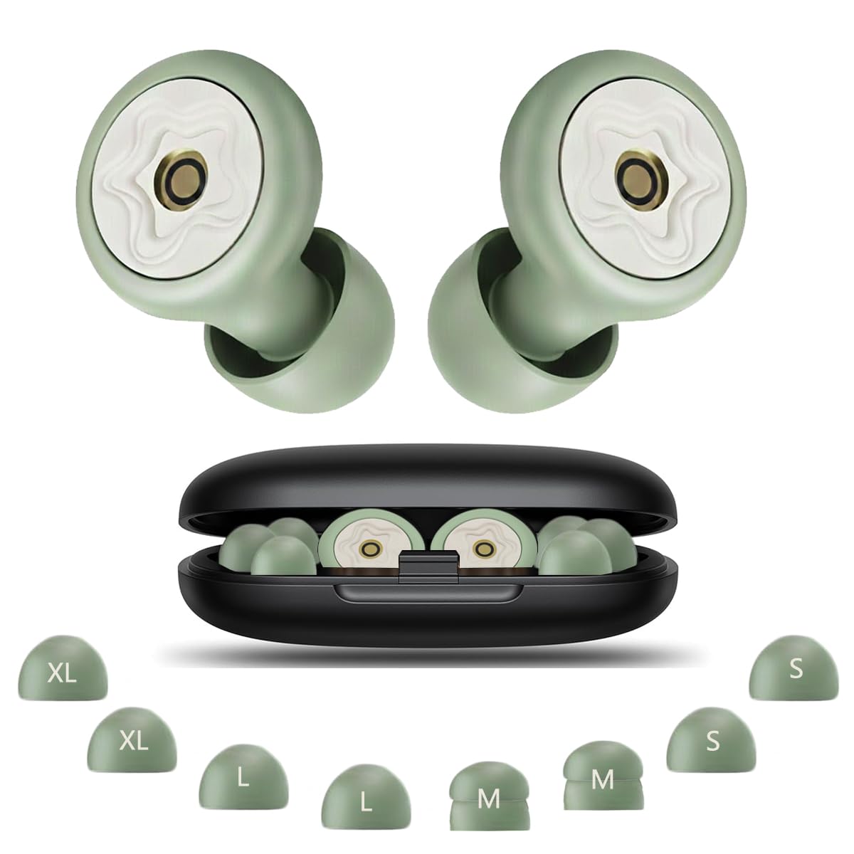 Ear Plugs for Sleeping Noise Cancelling, 50dB Reusable Silicone Earplugs for Side Sleeper…