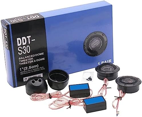 DS18 Altavoz De Agudos De Audio Para Coche, 1 Pulgada, 300 W, Super Bullet PRO-TW120 Single
