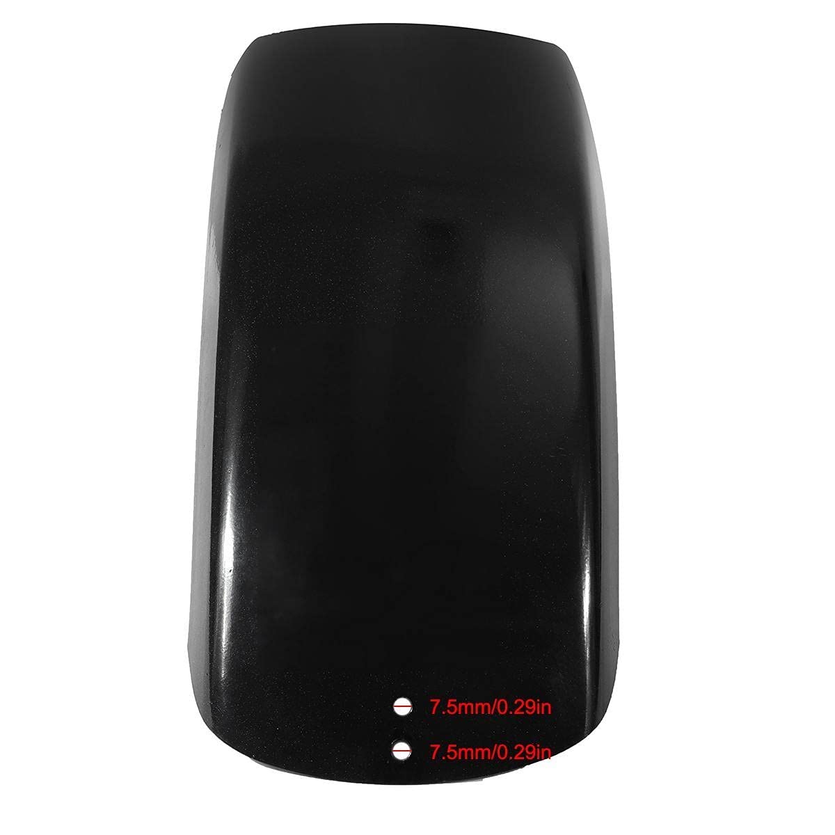 XIOSOIAHOU Garde-Boue 6.1" Moto Bavettes Acier Inoxydable Harley Bobber Chopper
