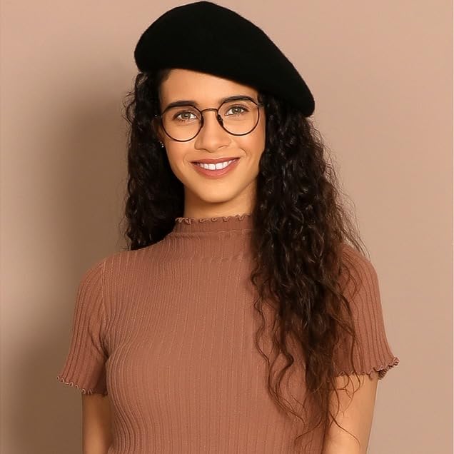 Image of John Jacobs Blu Cut & Antiglare Zero Power Computer Eyeglasses | Full Rim Hexagonal Shape | For Men & Women | Small | JJ E11675