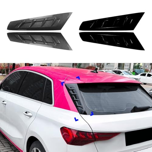 Aile latérale arrière A3 S3 8Y Hatchback look carbone RS3 - 2