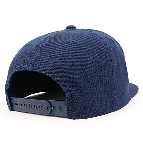 Gorra Snapback blanca con número bordado 13 miniatura 2