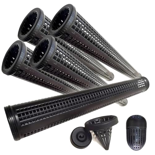 SALUDABLE ウナギ 仕掛け ウナギ筒 餌ボール付き もんどり 罠 かご 45cm 5個セット