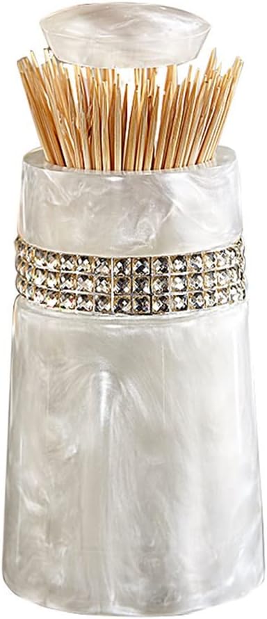 Toothpick Box with Cover Toothpick Holder Storage Box Toothpick can Toothpick Holder Home Hotel