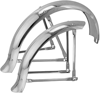 Chrome Fender Set Chrome for Lowrider Bikes