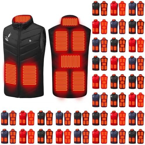 Heated Vest for Women Men Winter USB Rechargeable Warm Coats Unis...