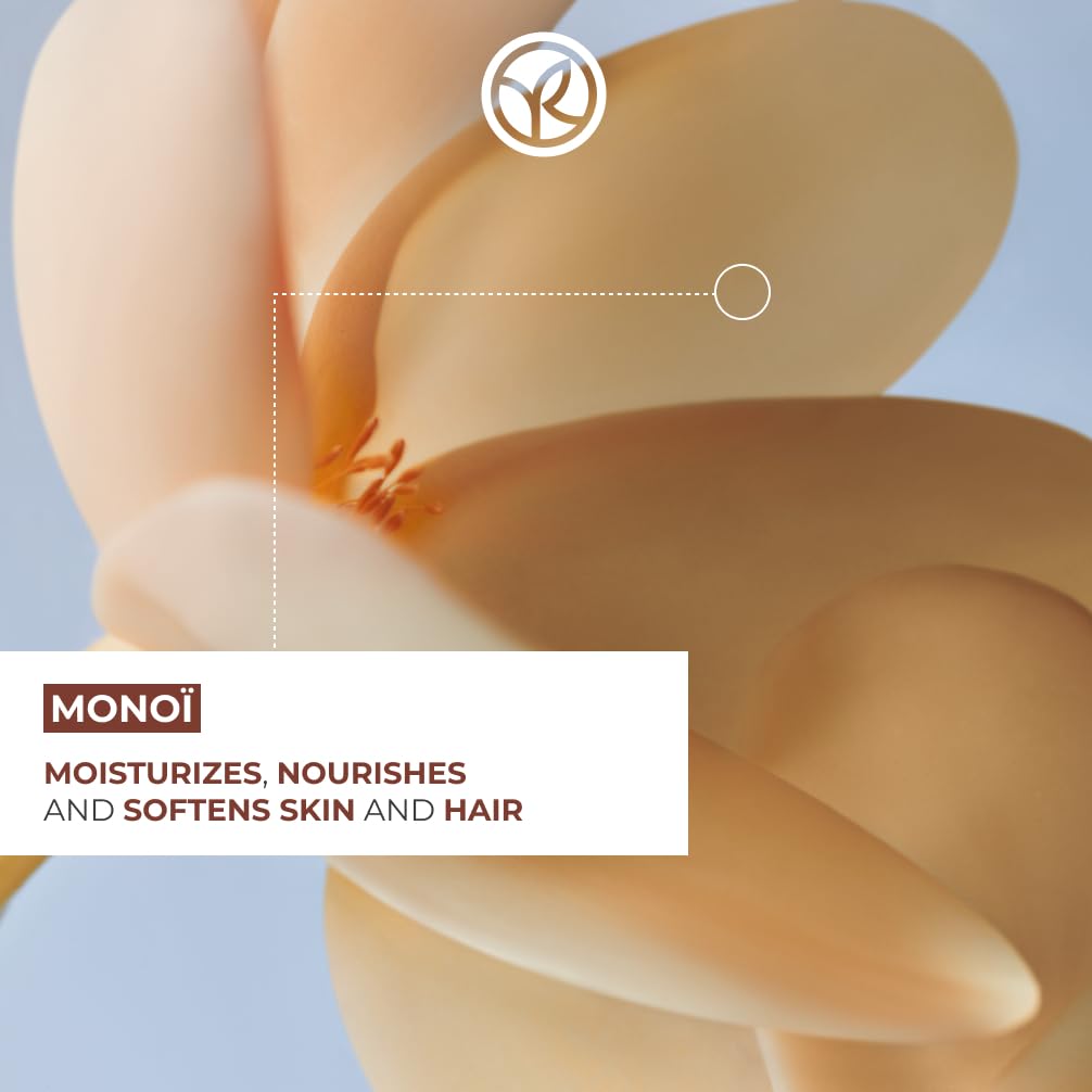 Yves Rocher Monoï de Tahiti Dry Body Oil with Tiare Flower, 4.2 fl oz