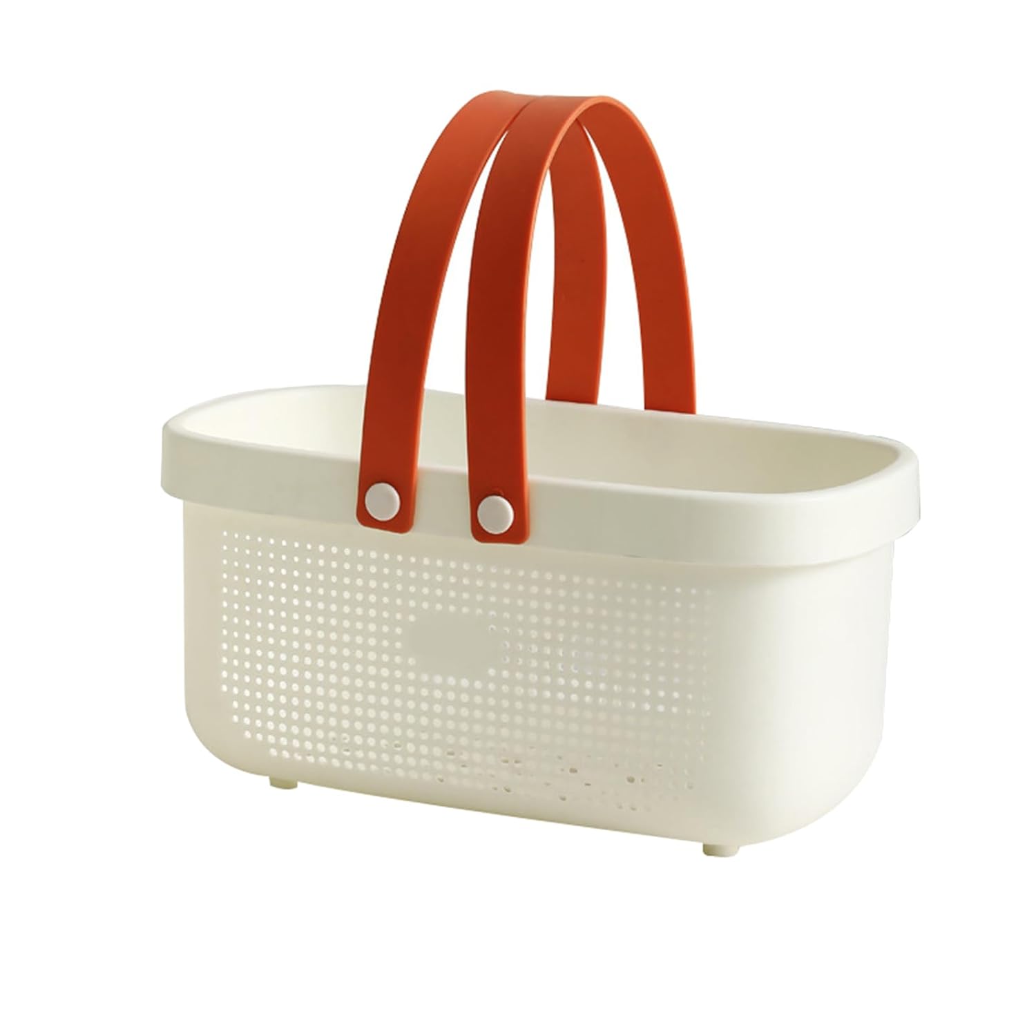 flexman Shower Caddy Basket Large Capacity Drainage Organizer Storage Tote with Handle Shower Caddy Shelf Organizers Basket for