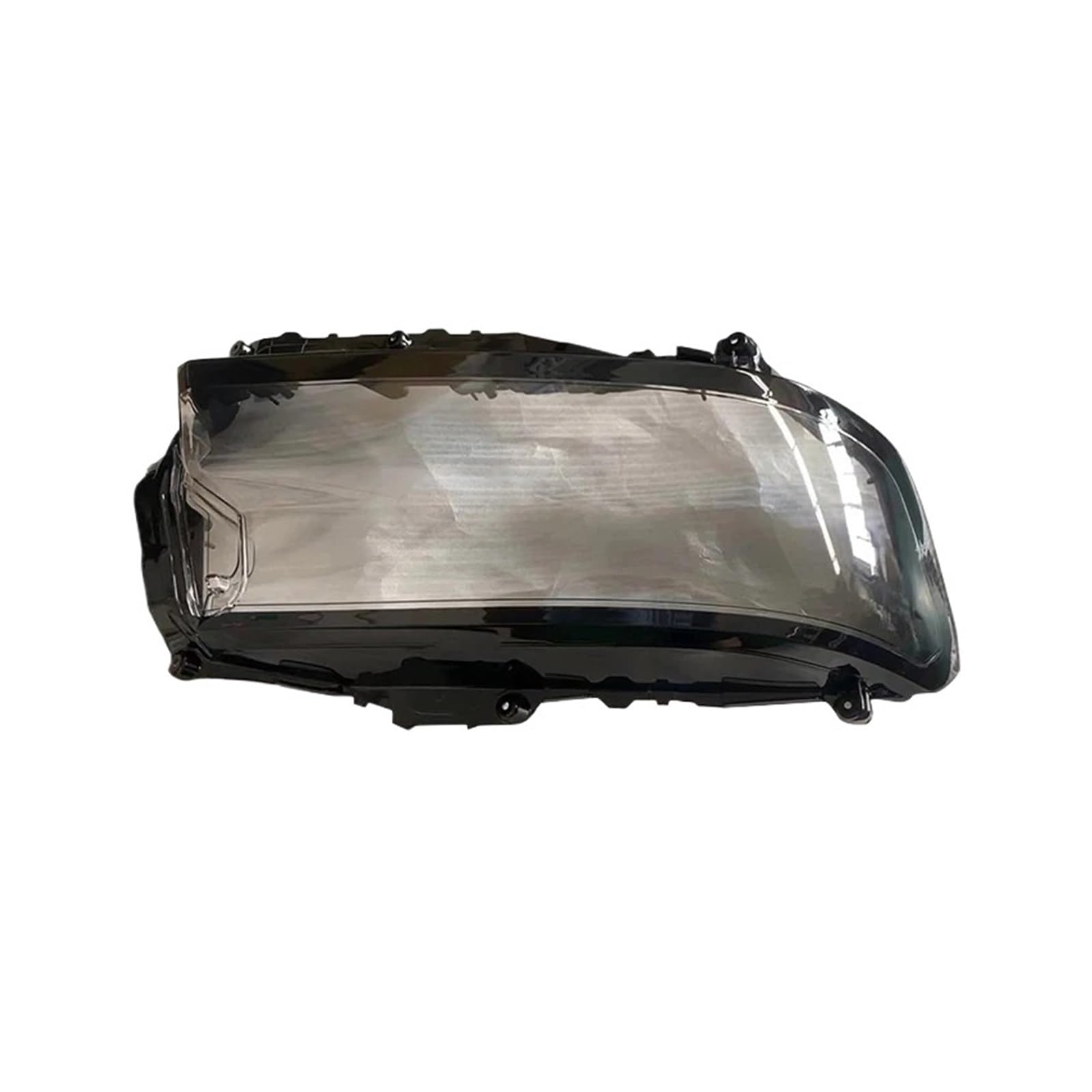 Car Front Glass Lens Lamp Shade Shell Compatible with Toyota LC300 2021 2022 Transparent Auto Light Case Headlight Lens Cover Headlight Exposure(Right Side)