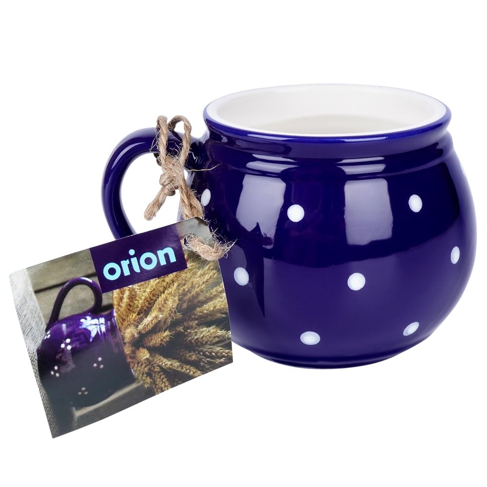 orion group Lot de 4 tasses à café en céramique, 200 ml