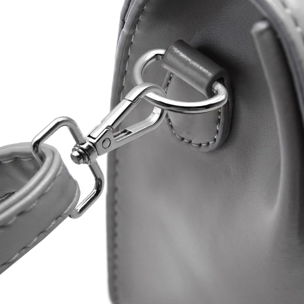 30 Pcs D Rings for Purse Bag, AFUNTA Hardware Purse Heavy Duty Swivel Snap Hooks and Tri-Glide Slide Buckles for Bag Making Buckles Craft (25mm/31mm) - Image 5