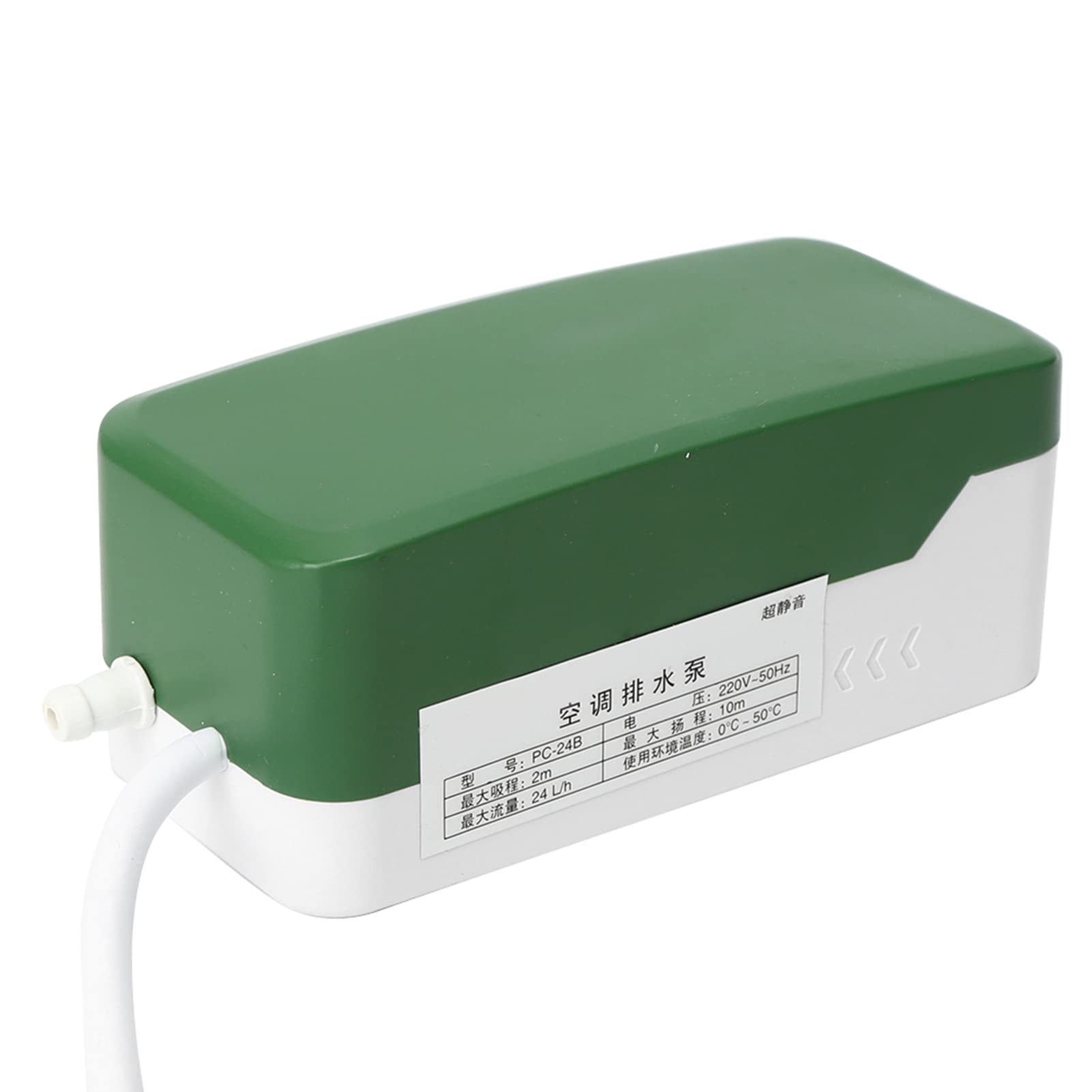 Pompa Scarico Condensa Climatizzatore, Pompa Drenaggio Condensa | Materiale di Alta qualità, Galleggiante Integrato, Doppio Serbatoio, 220V 50Hz
