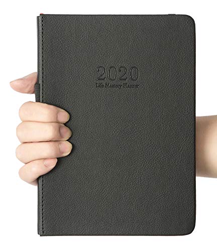Life Mastery Planner - to Master Yourself - Weekly Planner, Organizer & Habit-Tracker Journal (Dated Jan-Dec 2020, Black)