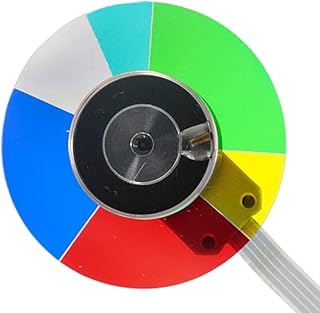 Lamlong Projectors Accessories Original Color Wheel for Optoma HD141X HD180 HD25 HD26 HD230X GT1080 HT1081 HN5961 Smart UF55 UF65 Projector Repairs Parts