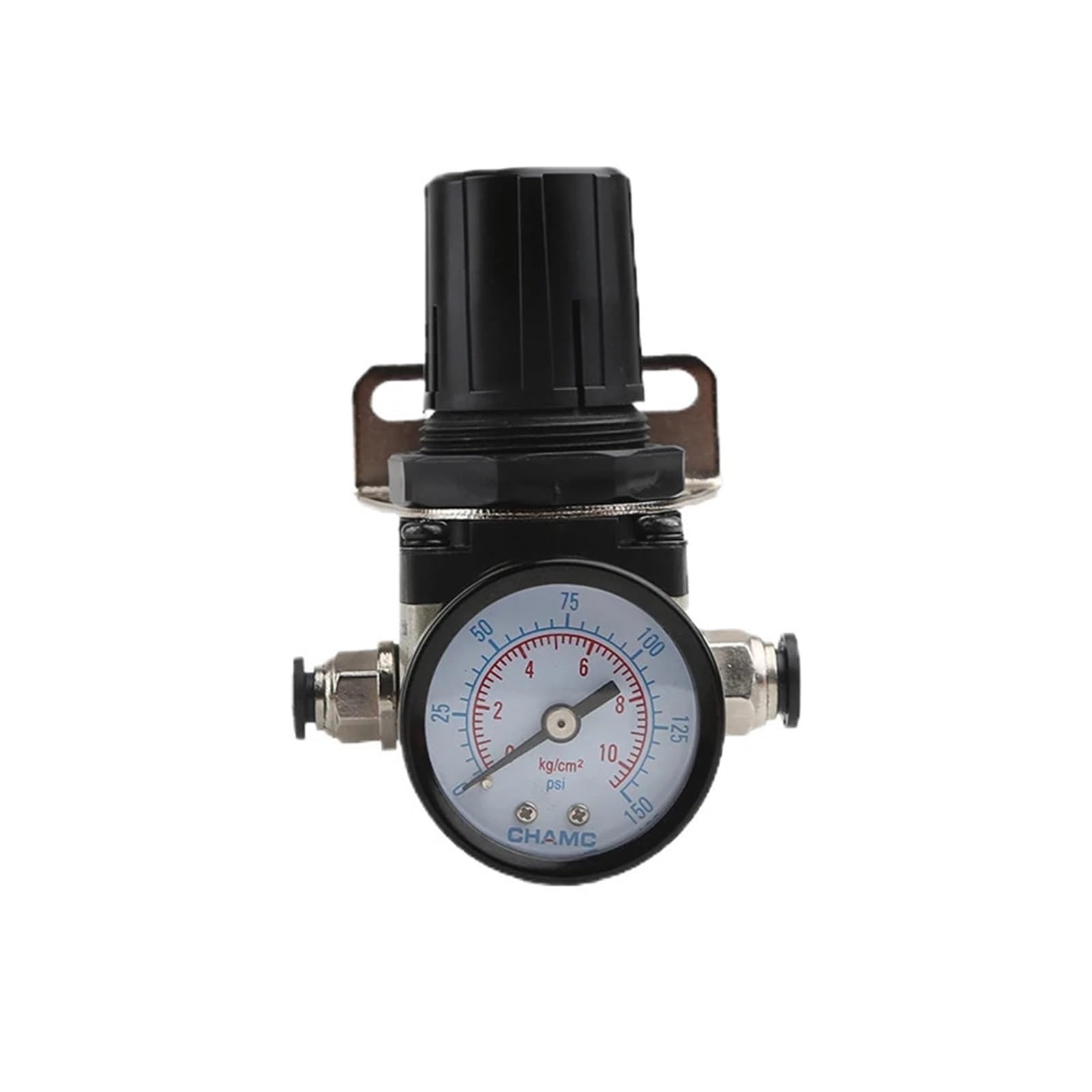 QRUYHBAJU AR2000 G1/4 Mini Pressure Regulator Adjustable Pneumatic Reducing Valve with Gauge(7)