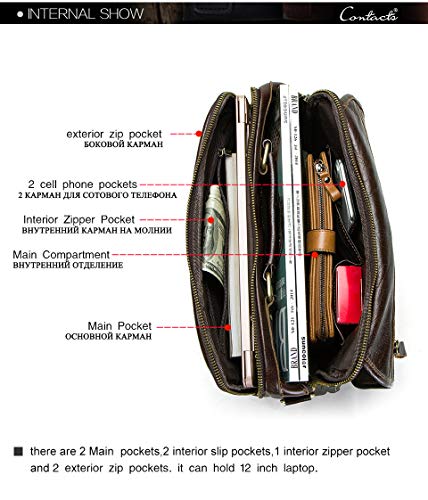 Genuine Leather Casual Mens Shoulder Bags, Genuine Leather Mens Messenger Bags Handbags, Leather Laptop Bags3