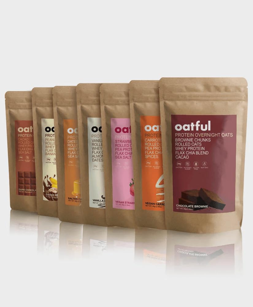 Oatful8 Flavor Variety Bundle 8 Single-Serve Pouches