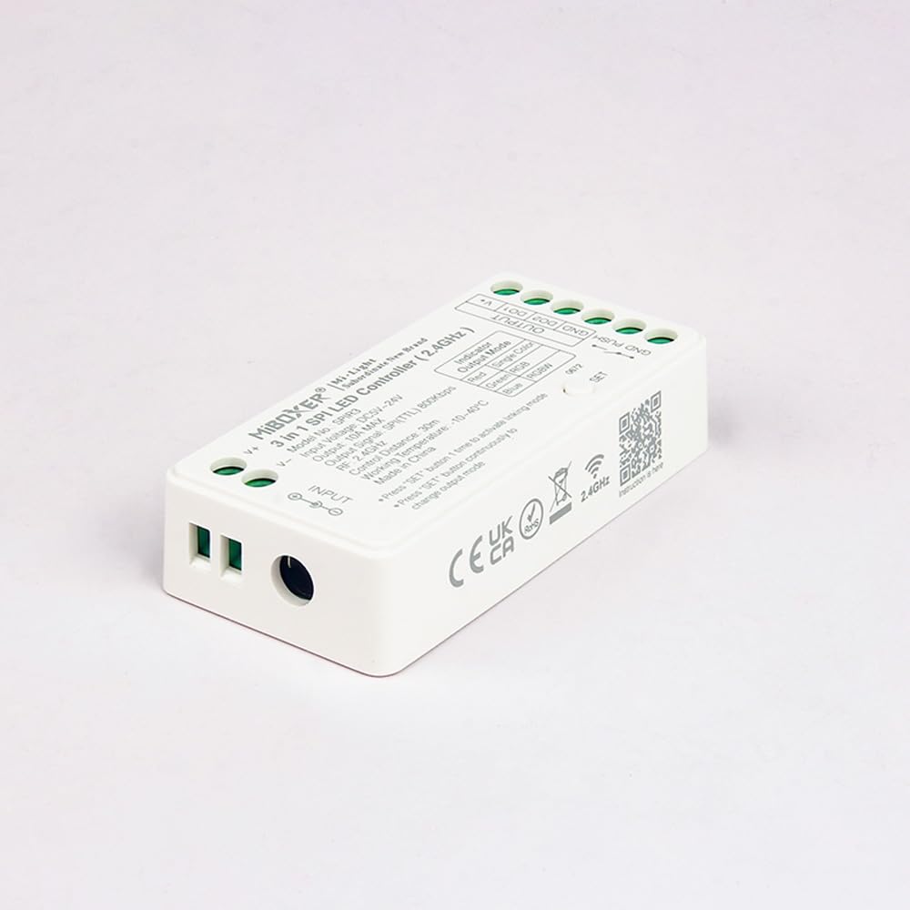 LGIDTECH LED SPIR3 Pixel Contrôleur,Compatible avec WS2811 WS2812 etc.