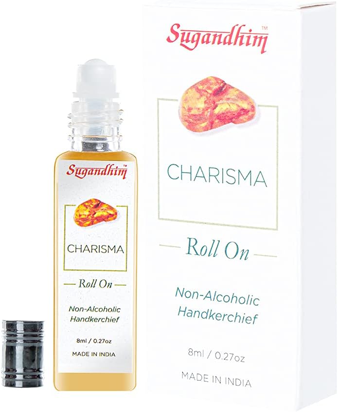 Sugandhim Unisex Fresh Roll On Attar Ittar Charisma, 1 X 8Ml