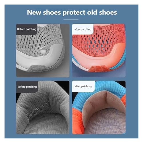 Parche de reparación de zapatos autoadhesivo con acolchado protector multicolor 5