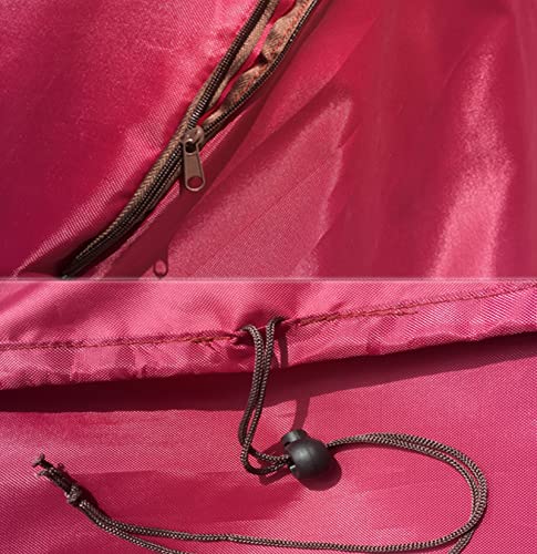 Housse de chaise de massage imperméable FBKPHSS rouge pour éviter la poussière