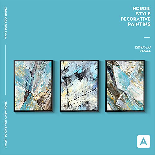 ?Leinwand Kunst Bild 3 Teile Farbe TINTENSTRAHLDRUCK Neue Moderne Kunstwerke an den Wänden, 70 * 100 cm, D