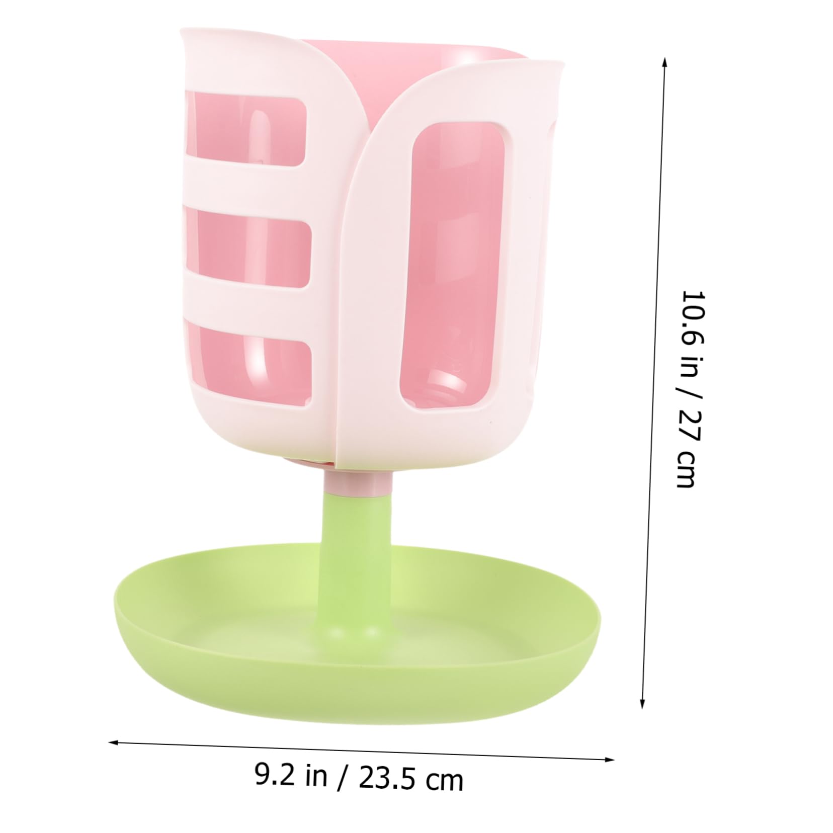 Support De Foin Forme De Tulipe pour Distributeur De Foin Antiwaste Râtelier De Rangement pour Rongeurs Accessoire Pratique pour De Compagnie