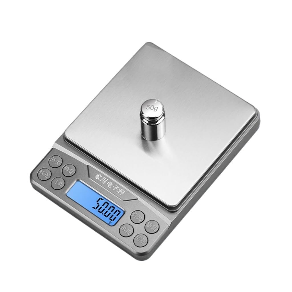 JFDBGU Small Electronic Scale, Gram Scale, Kitchen Scale, Baking Household Food Scale