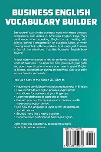 Business English Vocabulary Builder: Idioms, Phrases, and Expressions in American English (English Vocabulary Builder For Intermediate Learners) - Image 2